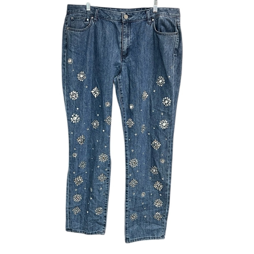 Michael Kors Rhinestone Jeans - Picture 2 of 7